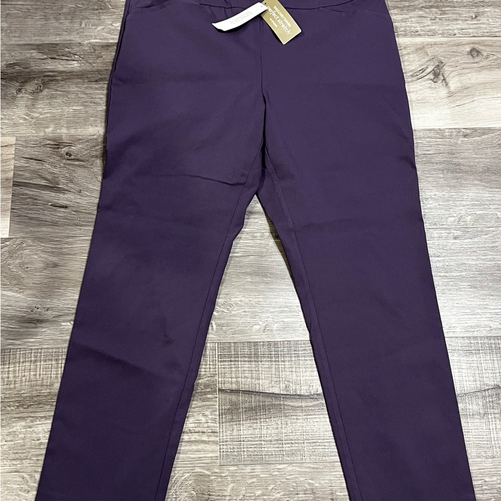 Chico's Fabulously Slimming Pants in Purple